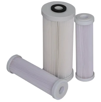 Prolipropileno Plissado Filtração e retenção de partículas